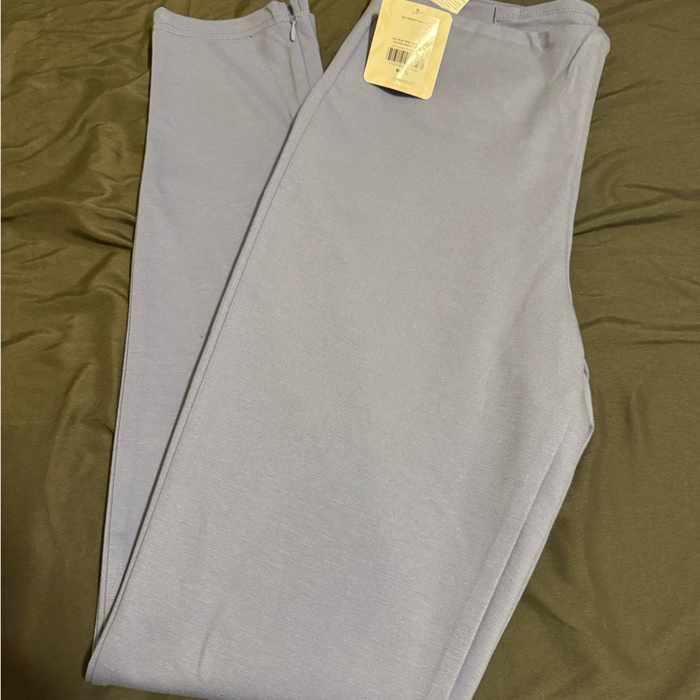 Fabletics 24/7 Skinny Pant Tall Medium NWT Blue Stretch Pull-On